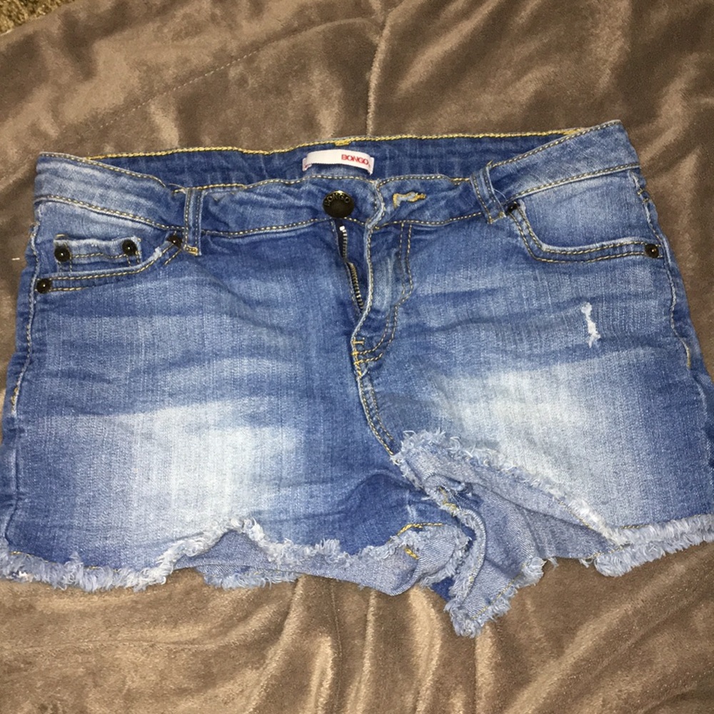 Cut off denim shirts